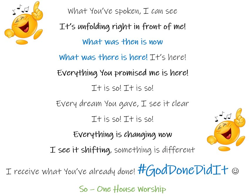 ReflectionOfIAM's tweet image. #TheGreatPromiseKeeper      #GodDoneDidIt!

     #Luke1V37     #Luke1V45     #Luke21V33

#SOS2V13     #Isaiah43V19     #Numbers23V19