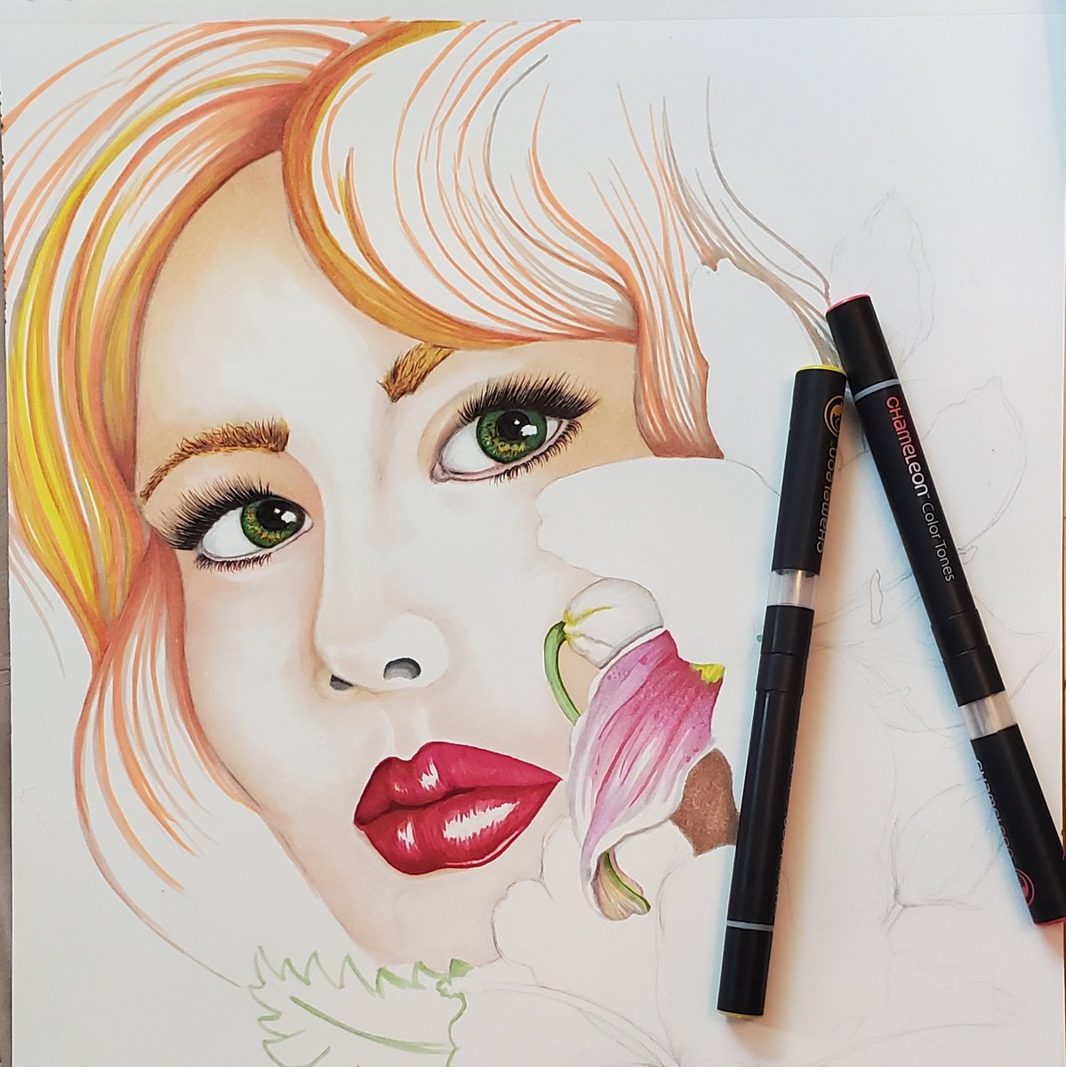 jackiehwall's tweet photo. Weekend work in process. Each new project I work at improving and making myself a little uncomfortable to stretch my skills. #workinprogress #NewArt #weekendfun https://t.co/JKMqoUbNEA