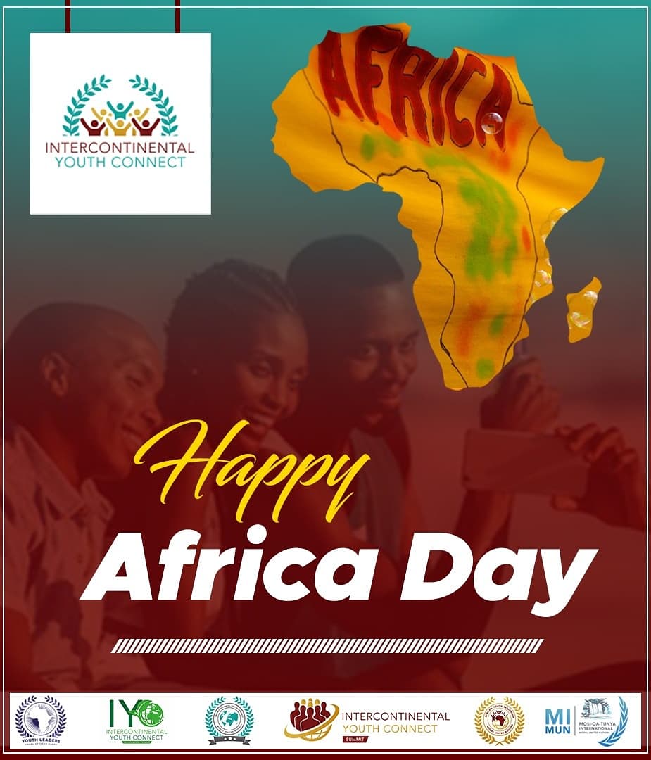 ModelLeaders's tweet photo. HAPPY AFRICA DAY 2021
Joining Youth Forces to Promote Peace, Unity and Partnership for Development.
#AfricaDay #IYC #IYCMUN #AYLMUN #YLMAU #MIMUN #IYCEP #IYCSummit #Be_Visible #UN #MUN #UnitedNations #Developing_A_Total_Person #YouthParticipation #YouthForChange #Leadership https://t.co/eGUkaBWJkW