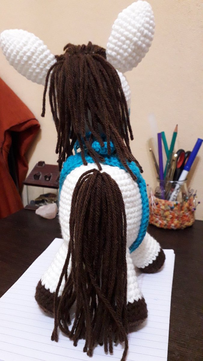 Trabajo terminado🧶🐎🐎🐎❤