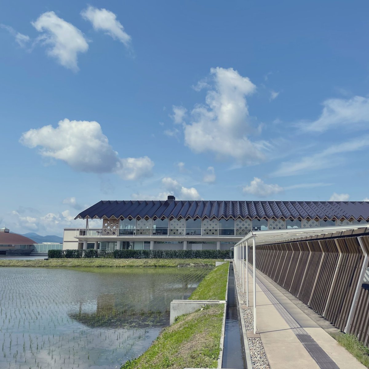 T__HONMA's tweet photo. Had a meeting at Suiden Terrace in the morning. What a pleasant world.
#スイデンテラス　#鶴岡市　#山形県　#suidenterrasse https://t.co/8FBTiMYIV5