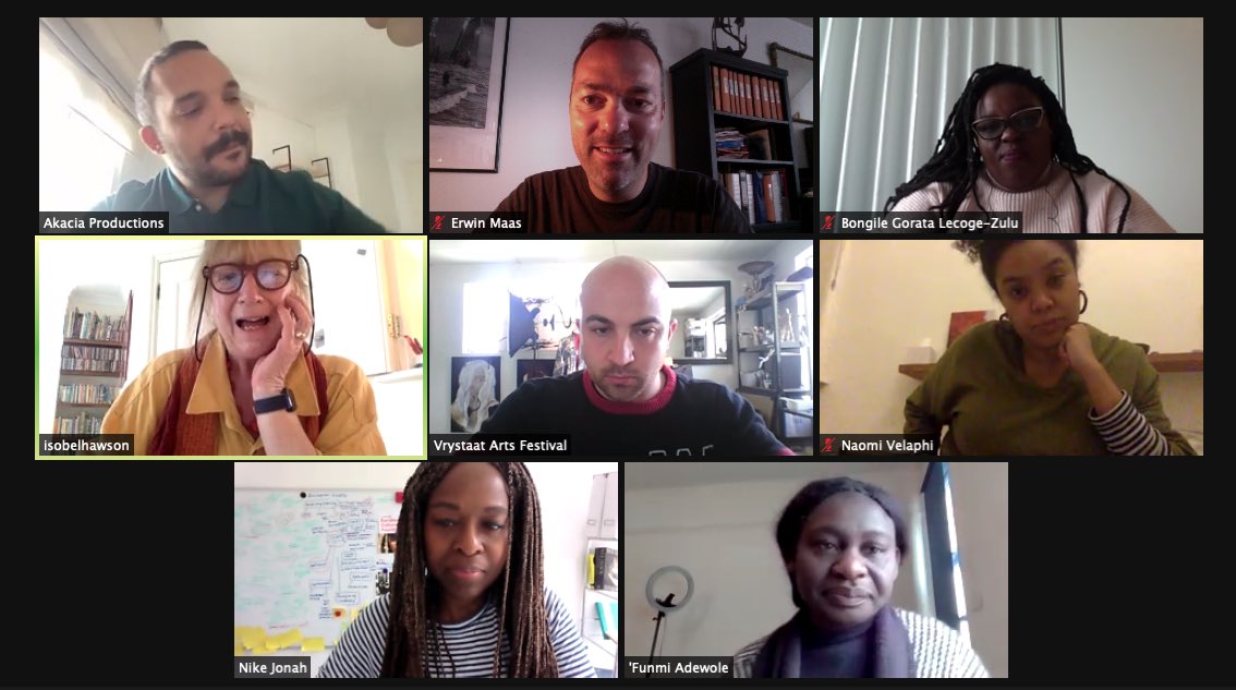 Maas_Erwin's tweet photo. Inspired by the pitches &amp; big dreams coming out of @Pacebloem #ProducersLab today. These folks will make things happen in the African Cultural field! Bravo 👏 - @funmiadewoleA @nikej @ricardopeach https://t.co/AUiNHDT9Xn