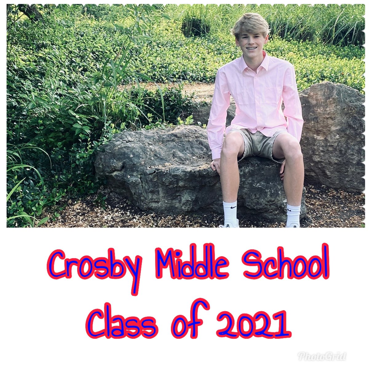 I can’t believe we’re done with middle school! Thanks to <a href="/CrosbyMiddle/">Crosby Middle School</a> for a great 6 years. The Morrell kids will be gone but we’ll let you keep the other one for a bit 😜