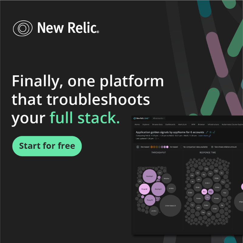 newrelic's tweet photo. Is your monitoring toolbox getting too full? Bring all your data from any source together and monitor everything in one platform.