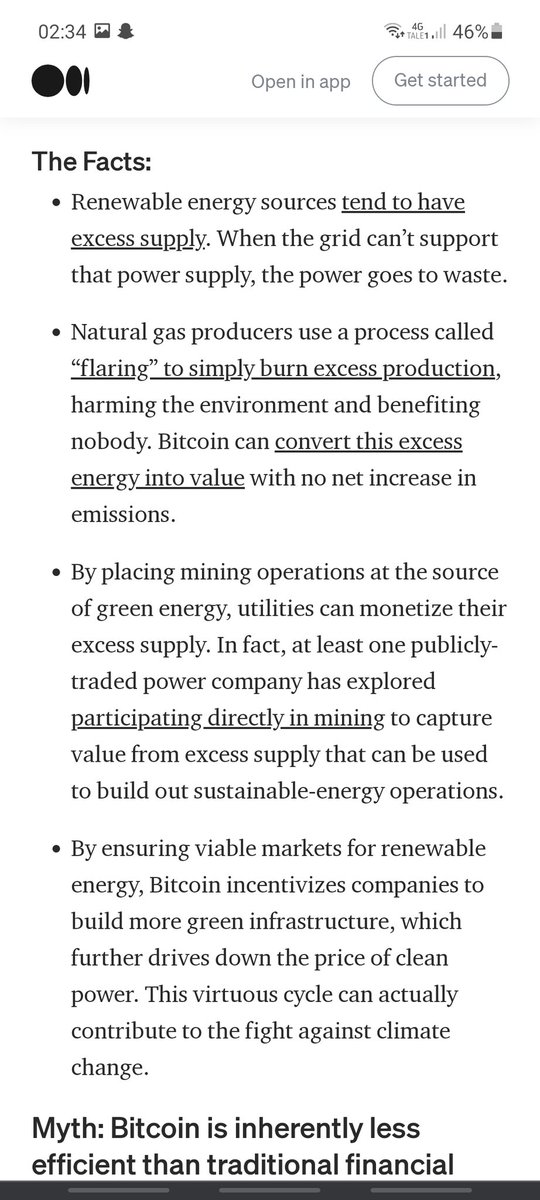 RealLilSnod's tweet photo. Highlights from a very interesting article about #Bitcoin mining and its power usage! Im not saying its great right now, but the future does look promising!
$BTC #Crypto #cryptocurrency

Link to the article:https://t.co/J99rqdfoDj https://t.co/Q9l6ZVzDLf