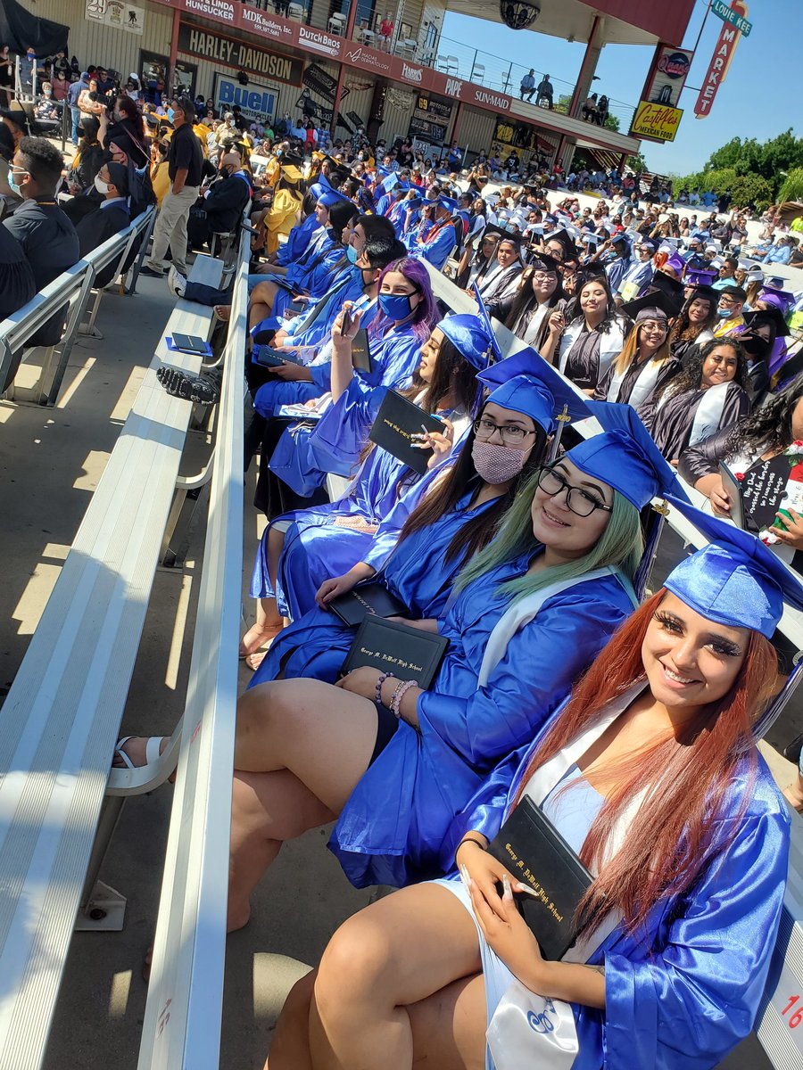 Cobra Alumni! The DeWolf Class of 2020 is ready to be celebrated on stage! 💙👏🐍