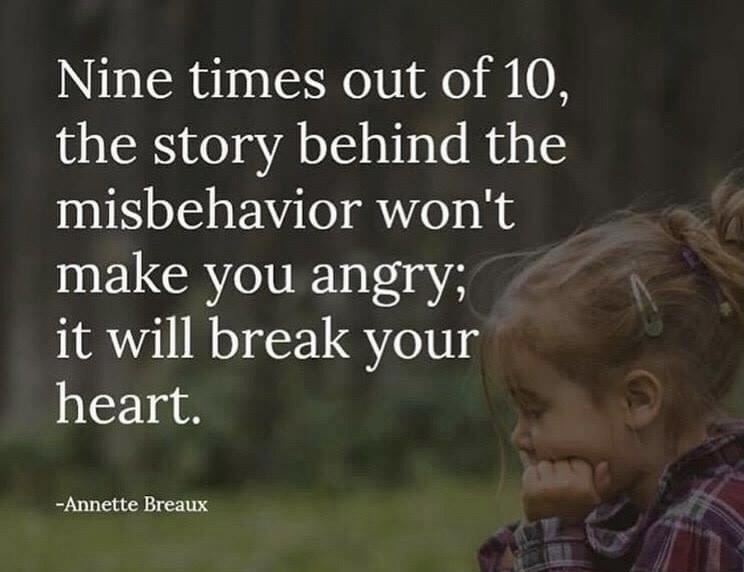 Look deeper, and ask bigger questions, when you your child misbehaves. Your heart will change when you do.