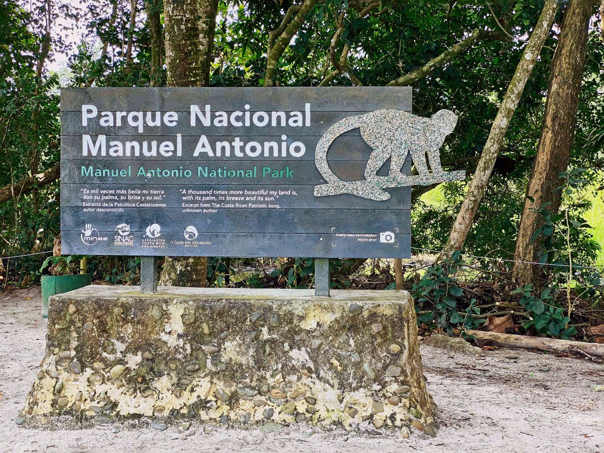 OfficalTravel's tweet photo. Manuel antonio National Park. We love going to Parks everywhere we visit. It was so nice. Today it was sunny with a light breeze it felt amazing. Megan rolled down a hill and I had to run after her lol. She's Ok- Milly https://t.co/l97A77hKZg