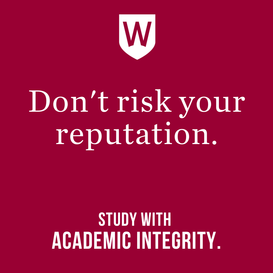 westsydulibrary's tweet photo. Academic integrity is about working in an ethical way and being a respected citizen in the academic community. Find out more: https://t.co/F96jTse562
#academicintegrity #StudySmart #LibraryStudySmart https://t.co/B2g2w6J8h5