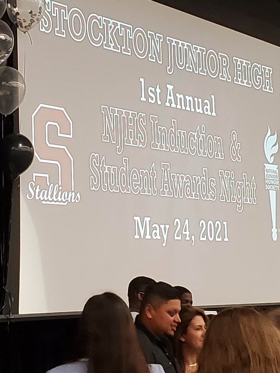 Stockton NJHS &amp; UIL Academic Student Awards Night! <a href="/StocktonCISD/">Stockton Junior High, Conroe ISD</a> @StocktonJH_TV