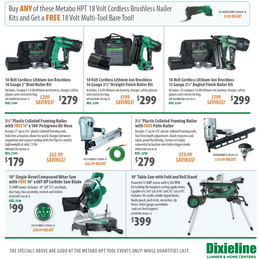 Hitachi Power Tools Catalogue