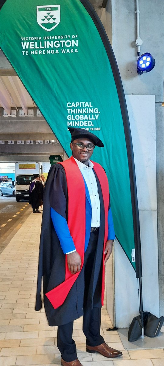 InfoStudiesWgtn's tweet photo. The Information Studies Programme would also like to congratulate Dr. Kingsley Ihejirika (Kingsley's #Thesis: https://t.co/4RMCuEMH40). Kingsley is currently teaching the #WgtnInfoStudies course (INFO 527). https://t.co/aSidCHbVZs