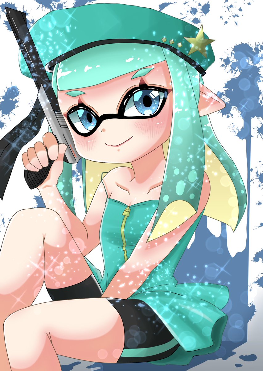 スプラトゥーン スプラトゥーン絵描きさんと繋がりたい キラキラとカッコイイブキを目指して描い あゆゅ のイラスト