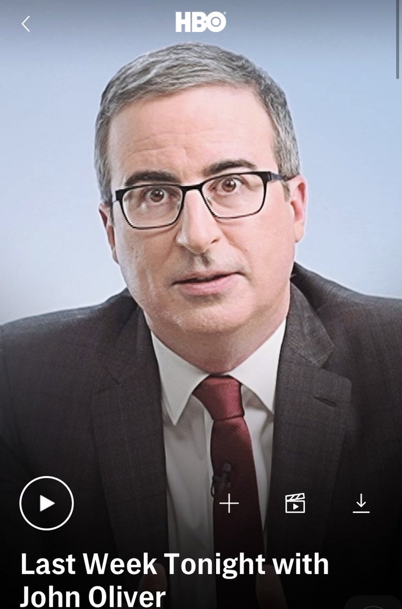 Zachanot's tweet photo. @LastWeekTonight am I the first to notice the fact that John’s suit is ALMOST ALWAYS bunched up behind his neck in these thumbnails?? https://t.co/1dyMkRpS1d