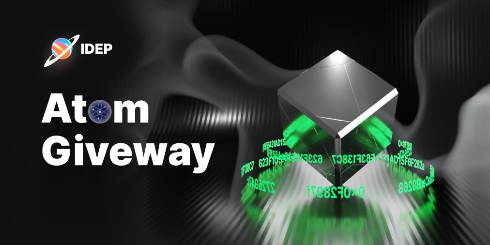 Another week, another giveaway!
For a chance to win 3 $Atom.
✅ Follow like and retweet this post 
✅ Retweet our Twitter Medium article post below
✅ Have DMs open
Announcing 2 lucky winners next Sunday! 🪐⚛️
#Cosmos #nftart #NFTs #NFT #Bitcoin $BTC