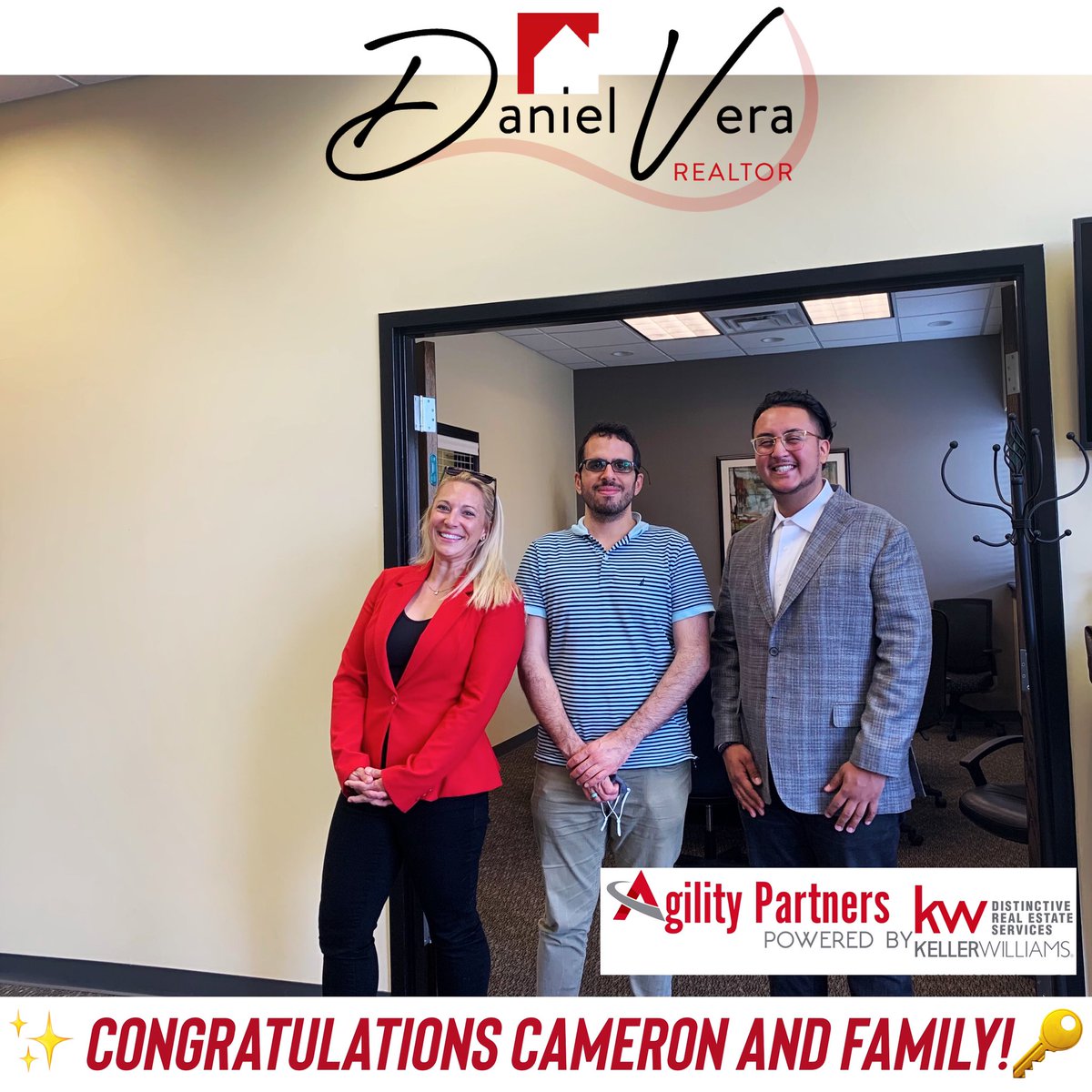 danielverareal's tweet photo. 🎉 HAPPY CLOSING DAY to Cameron and his Family! ✨They relocated back here from Iran! Beyond Excited for them to enjoy their new home!! I will  serve my clients at the highest level no matter where you are located or going!  #KellerWilliams #KwDaniel #AgilityPartnersKw #OHIO https://t.co/JJOjgEhXXr