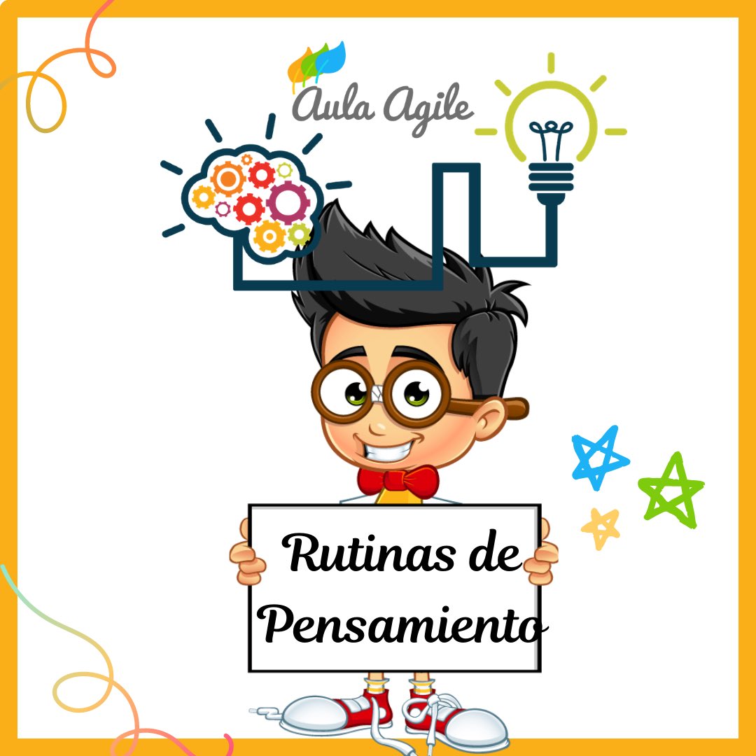 AulaAgile's tweet photo. Con la aplicación de estás #rutimasdepensamientos dentro de los espacios de #aprendizaje, se pretende favorecer el desarrollo del pensamiento eficaz, para así potenciar la manera de #pensar, #reflexionar y #razonar de los y las #estudiantes. https://t.co/RC2D41OhVL