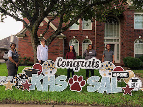KHS_Cougars's tweet photo. Congratulations to our Class of 2021 Salutatorian Stephanie Agu! https://t.co/wyyFe31mAI