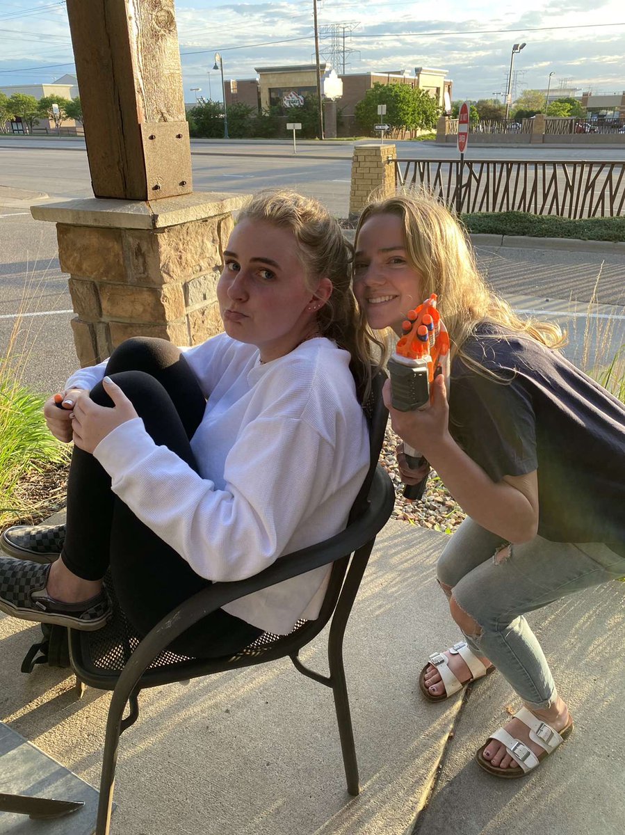 NerfieK's tweet photo. @MahtNerf Shelby with a kill at Red Robin on Lauren carter from team @PODSquad33 YUM https://t.co/JSRQyRrmhN