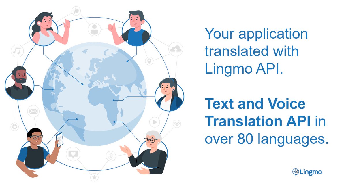 lingmo_ai's tweet image. Use our affordable @lingmo_ai  Translation API to translate text and speech in over 80+ languages. Translate your organisation&apos;s subtitles, audio, chatbot, documents, website and more. Request access to the Lingmo Translation API today &amp;gt;
lingmointernational.com/lingmo-transla… 
#translationAPI