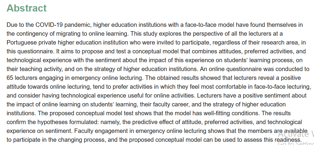 EducSci_MDPI's tweet photo. Teaching Sentiment in Emergency Online Learning—A Conceptual Model

https://t.co/O2T8MVjtLP

#emergencyonlinelearning #highereducation #sentimentanalysis https://t.co/voWdbrZnoV