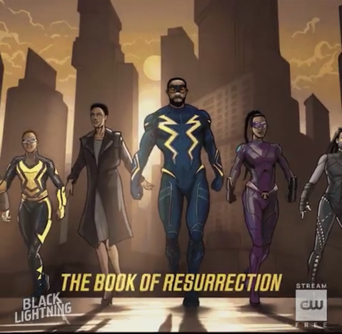 Black Lightning Writers tweet media