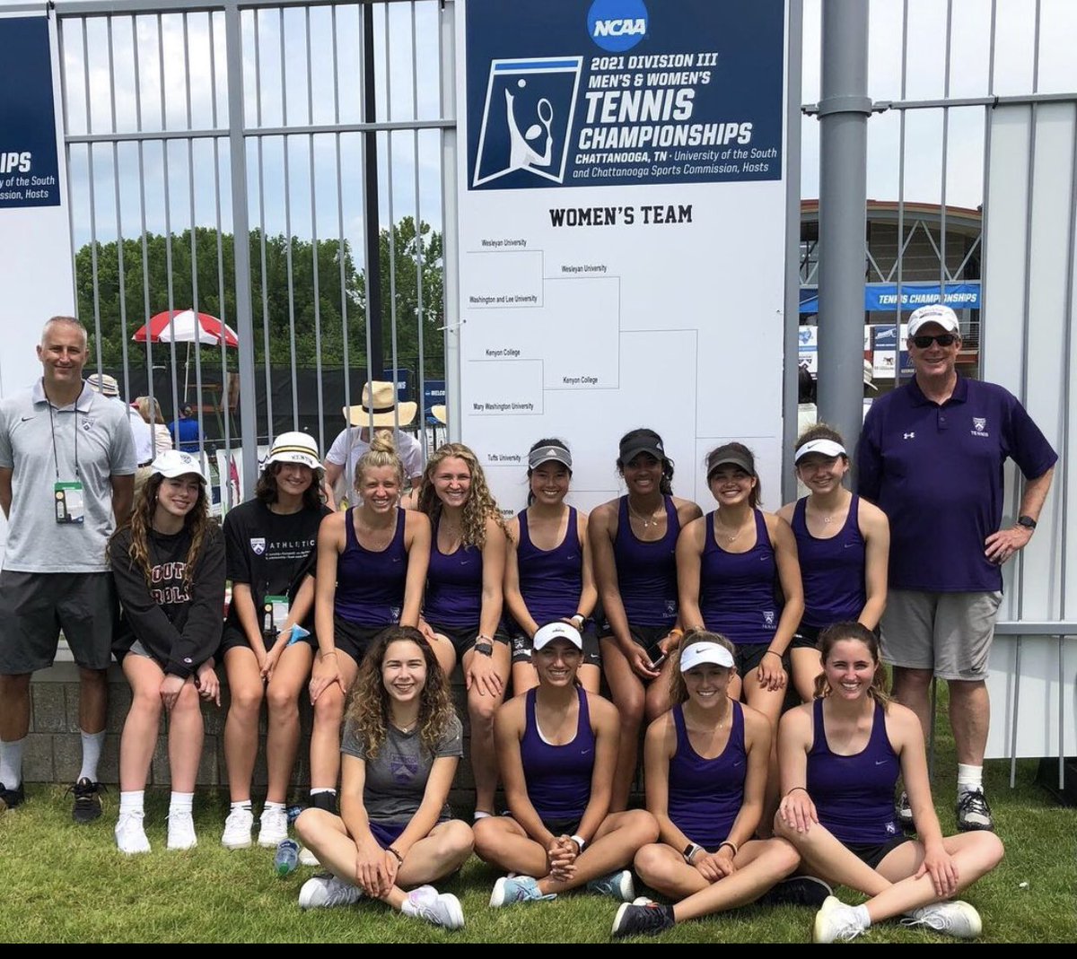 Kenyon Women’s Tennis Advances to the Final Four of the NCAA National Championships!!!