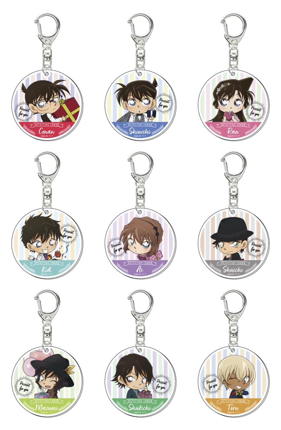 名探偵コナン 缶バッジ キーホルダー ハンズ まとめ売り① 公式】名探偵コナンプラザ on X: 