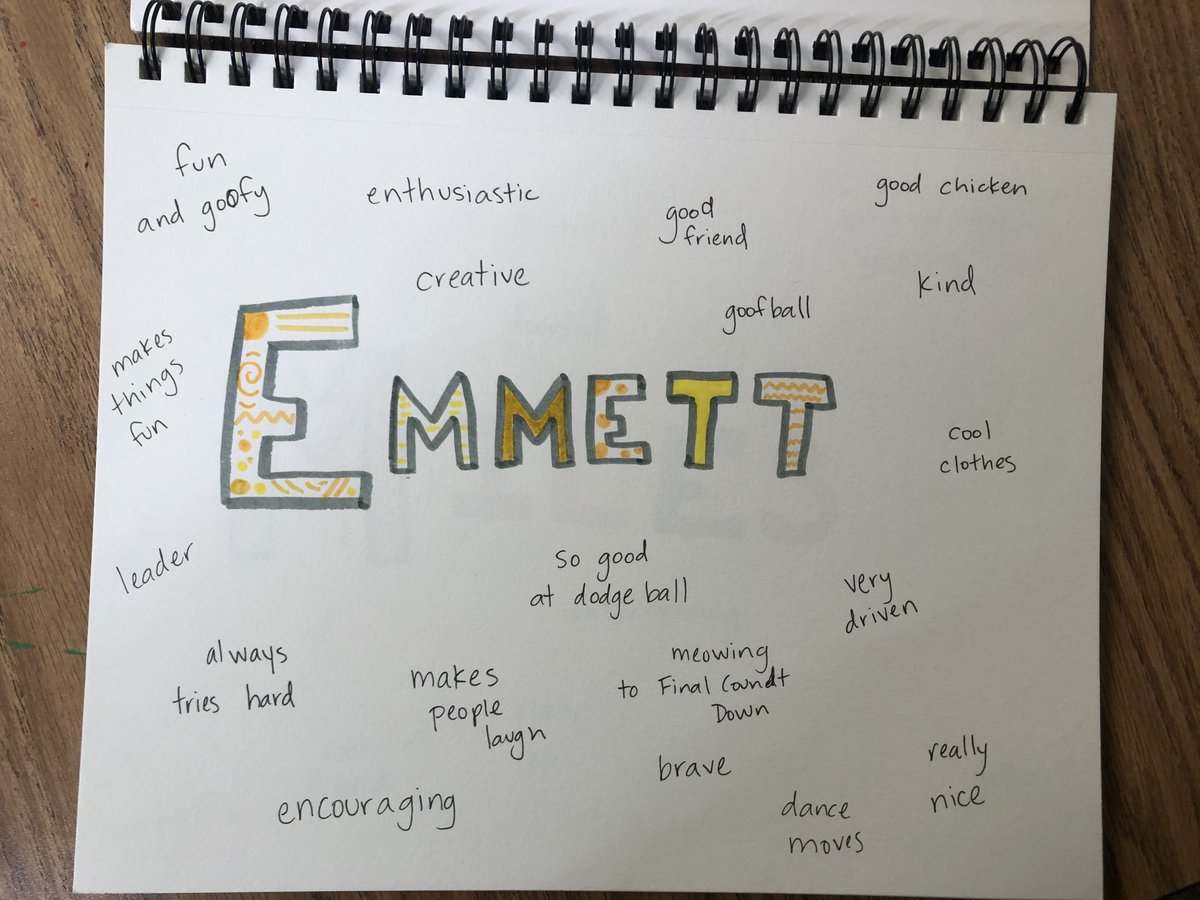 mmmccarthy21's tweet photo. My favorite thing! We did hot seats last week. Each kid got a chance to sit in the wonderfully decorated hot seat, and their peers and educators said kind things about them and shared good memories. It was the best! (idea from SOAR) #ElonEd #ShareBrilliance https://t.co/r2ycRTgNsf