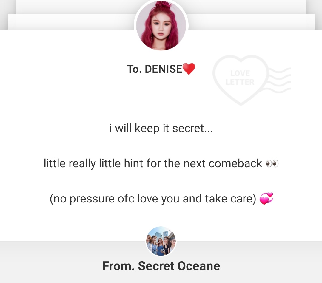 holabuna's tweet photo. What is this? Denise in that letter no "thank you" why you reply with "Welcome"

*kalo kata Dita, gak nyambung sih, tapi 💁‍♀️, happy clowning Lockeys
@5ecretNumber #SECRET_NUMBER https://t.co/z6Rntx4Dsl