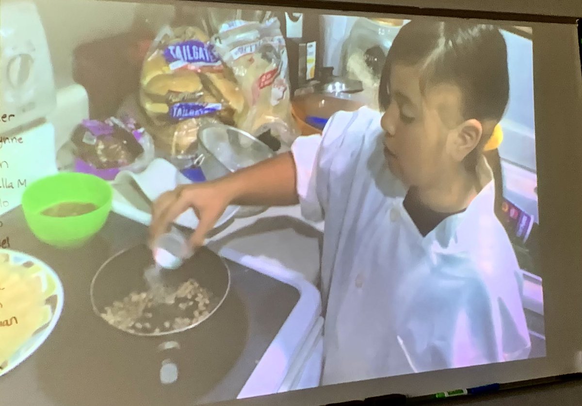 funinfourth_'s tweet photo. The roles have reversed! Part one of our Teach the Teacher presentations. The joy they had watching me become the student. Little do they know I learn so much from them every day.  We had yoga, cooking, drawing and language lessons today! #wearecrane #iteachfourth https://t.co/D2b94ttImr
