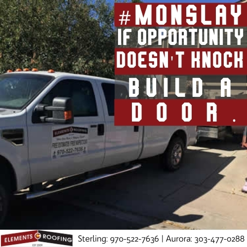 Isaacholguin9's tweet photo. If opportunity doesn't knock, build a door. #MondayMotivation #Monslay #sterlingco, #ftmorganco, #auroraco #denver 
Like, follow &amp; share!
https://t.co/wTFbTozbfO https://t.co/HomFLgq8qi