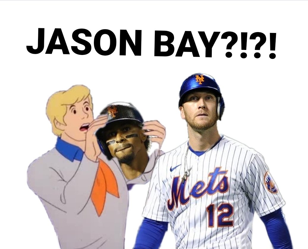 CranjyMcbball's tweet photo. I figured it out!!!
#LGM #Mets #FranciscoLindor #JasonBay #ScoobyDoo https://t.co/kPPFfRZlam