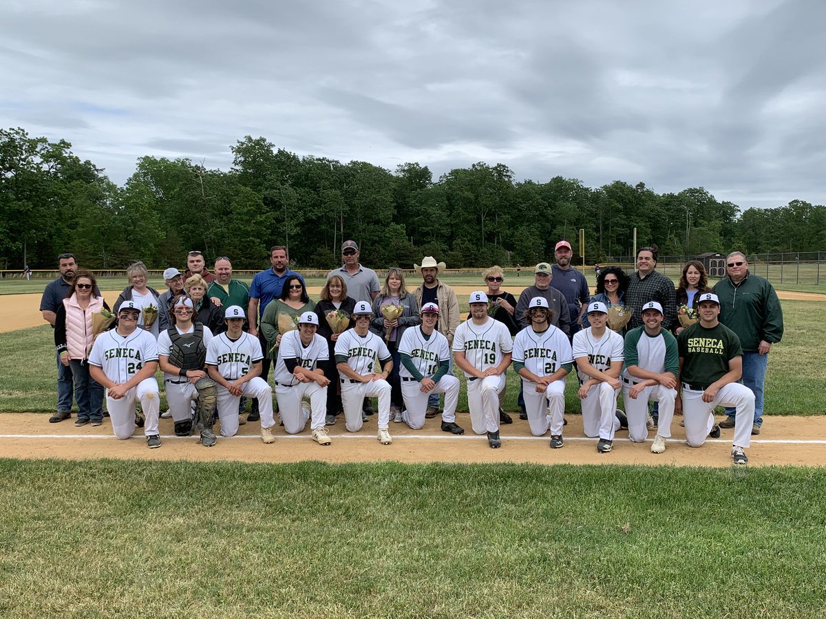SENbaseballECA's tweet photo. Senior Day 2021! Thank you to all the parents &amp; families for their support this season! https://t.co/ENW9sHLkzI