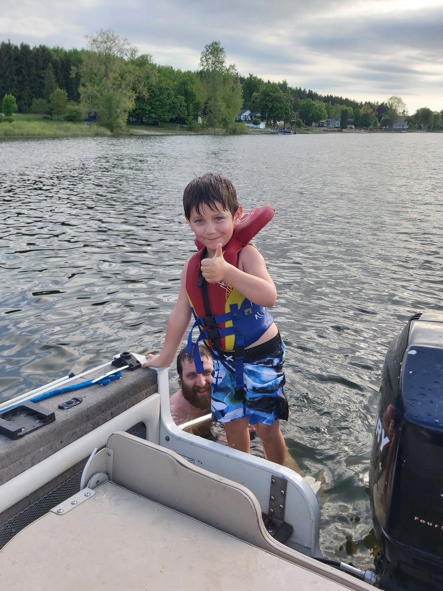 Nothing like a thumbs up from your grandson