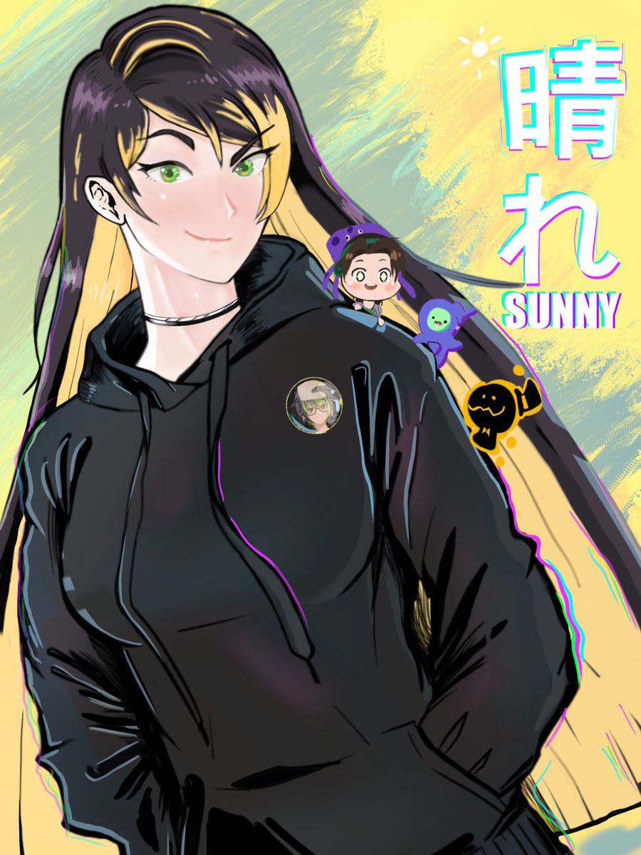 FanartDopamine's tweet photo. @SunnySplosion Fanart
with @JellyfishRave @Nevercake @Pickled_matt @GingerPale 

New artstyle! Woo https://t.co/6wpk2i7WBS