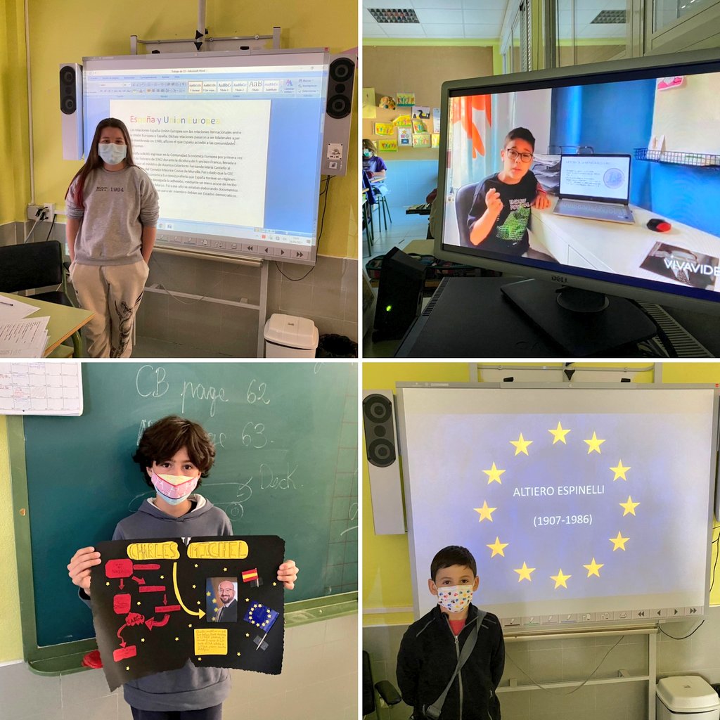 el_peralejo's tweet photo. Exposiciones sobre distintos temas de la Unión Europea en 6° de primaria 🇪🇺 https://t.co/PvXuCanw5y