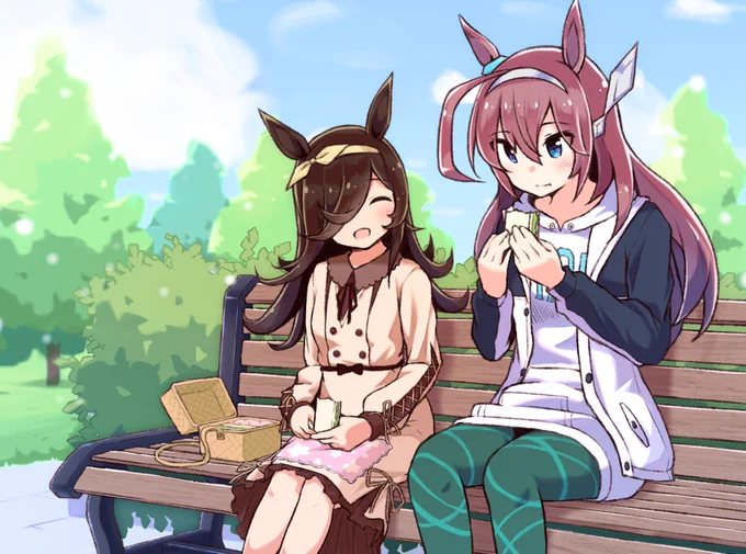 ミホライです
#ウマ娘 