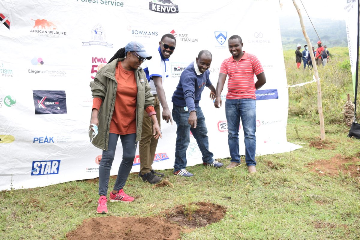 LetsGoTravelKE's tweet photo. We're glad to be part of @eawildlife #conservation initiative where more than 5,000 trees were planted at Kinale Forest Ecosystem to help Kenya achieve 10 per cent forest cover.
#TheForestChallenge #TreeplantingEvent #SustainableTuesday #LetsgotravelKE https://t.co/elmMeNdI4w