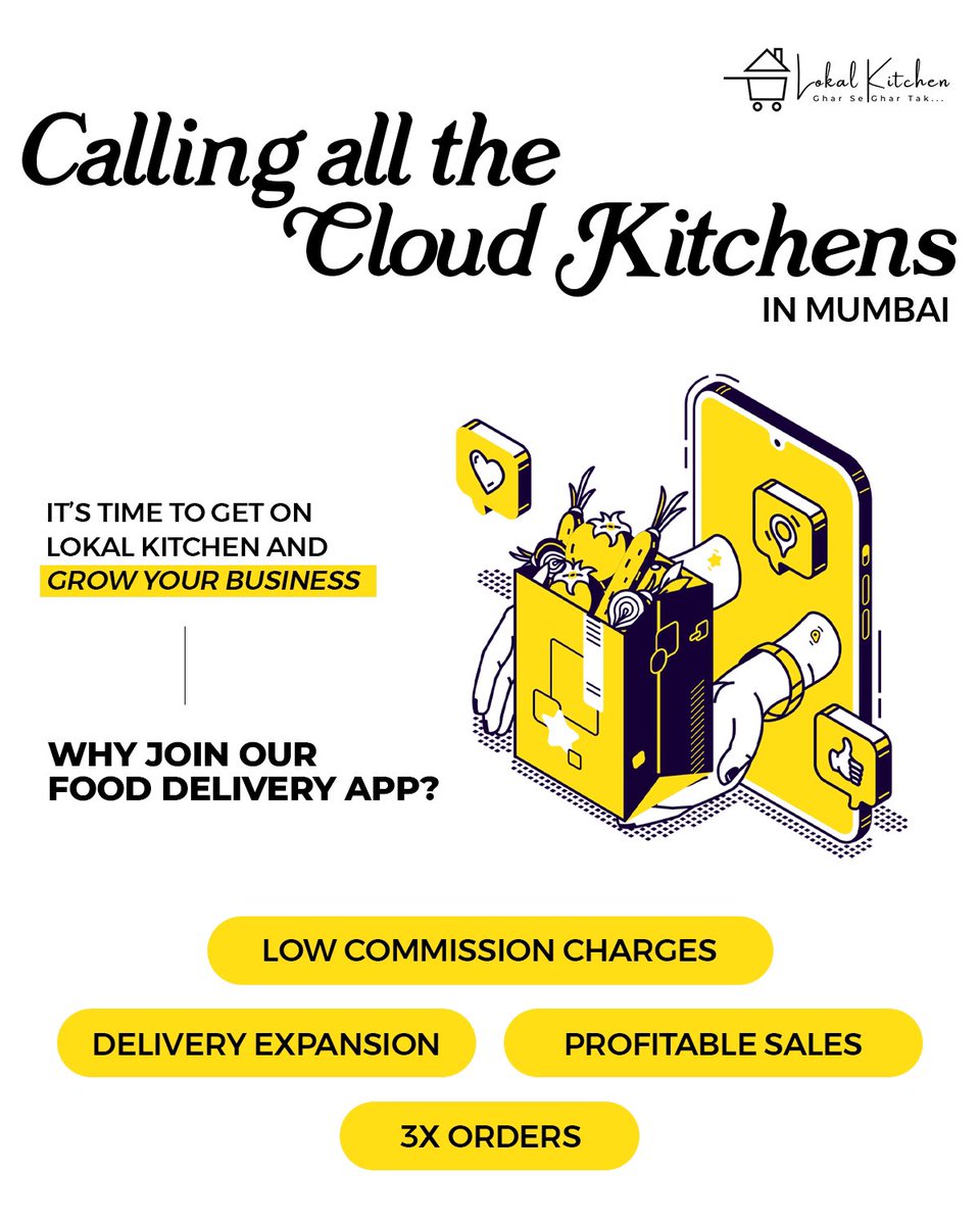 LokalKitchenIND's tweet photo. What are you waiting for? 

Call us on 8169463468 or DM us.

#cloudkitchen #foodstartups #SupportSmallBusinessIndia #womenempowerment #vocalforlocal https://t.co/HBTLTAODLy