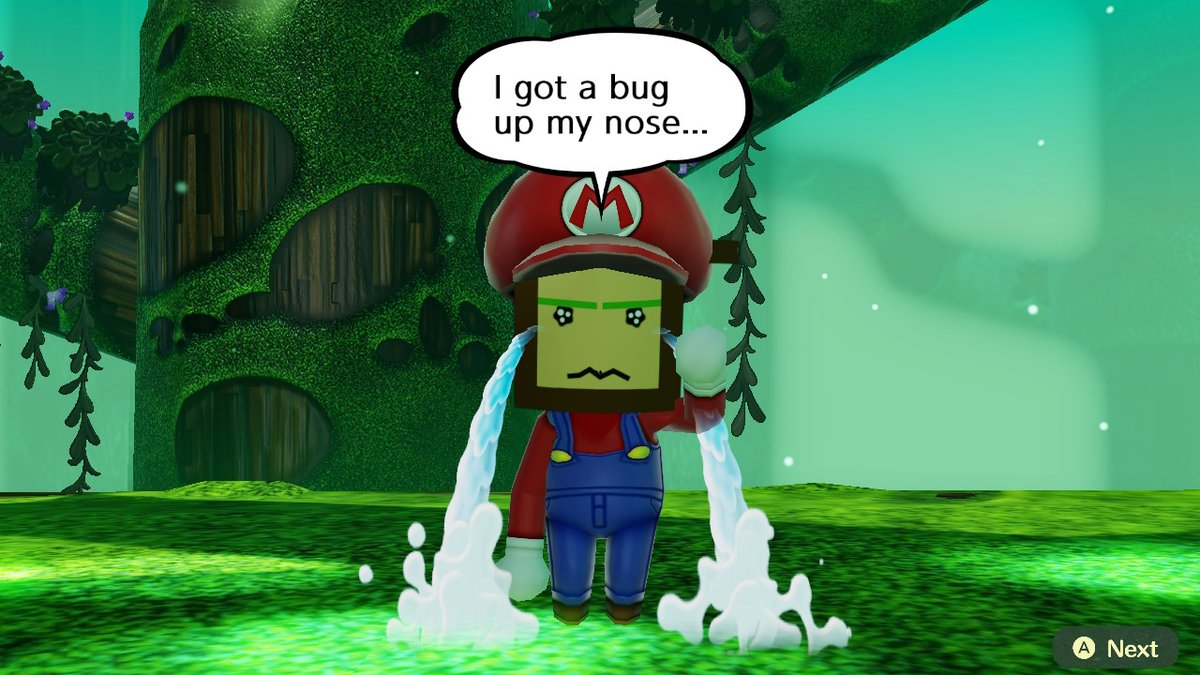 SkyDergValoo's tweet photo. not nice >:[ #Miitopia #NintendoSwitch https://t.co/IPKIYdIefX