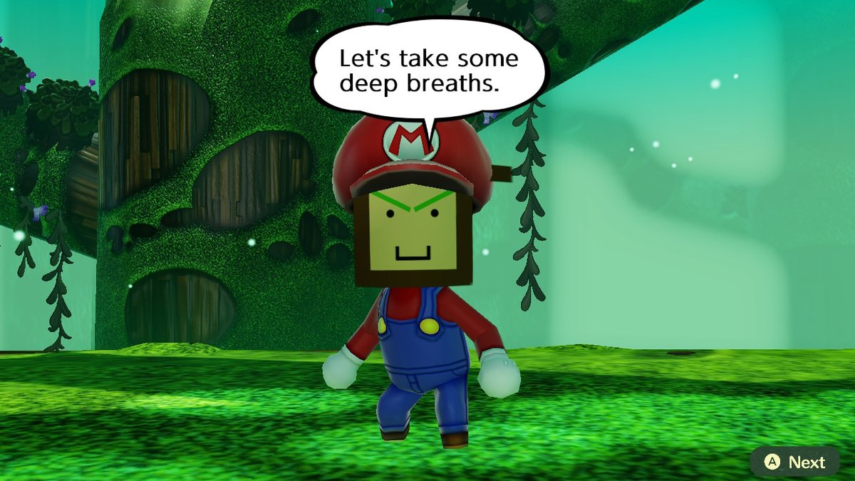 SkyDergValoo's tweet photo. not nice >:[ #Miitopia #NintendoSwitch https://t.co/IPKIYdIefX