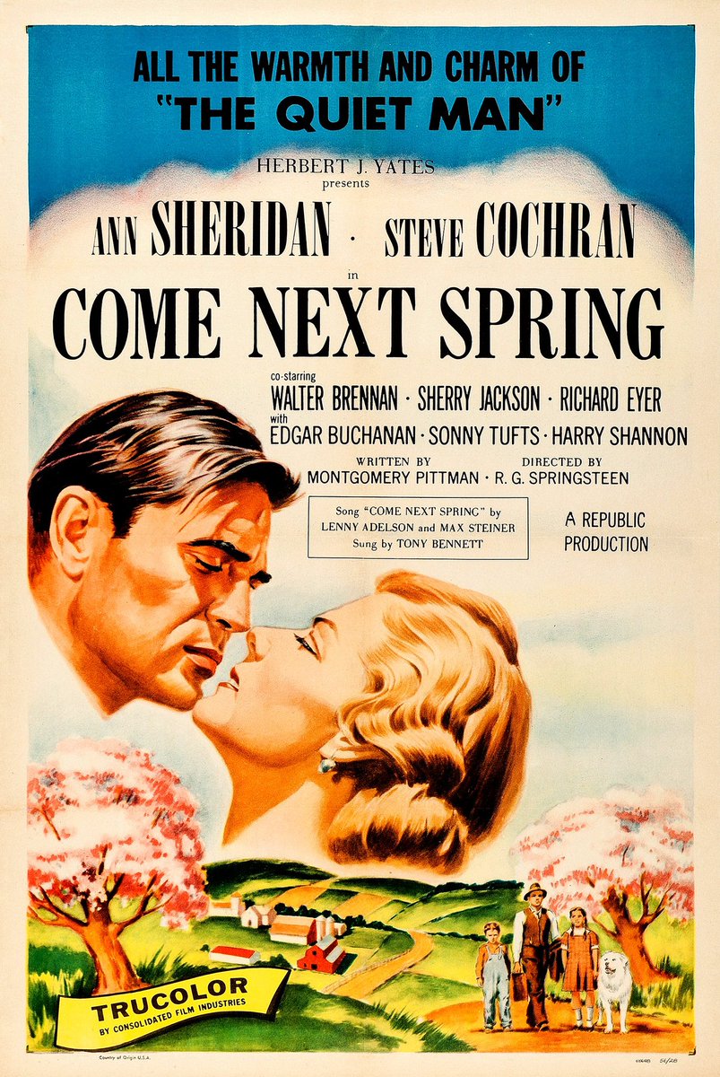 FrankMalfitano's tweet image. FILM OF THE DAY: Since cult actor #SteveCochran was born on this day in 1917 here’s his beautifully written &amp;amp; acted 1956 family drama about wastrel returning to his wife &amp;amp; kids hoping to win them over set in 1920s rural Arkansas #AnnSheridan #WalterBrennan #1950s #EdgarBuchanan