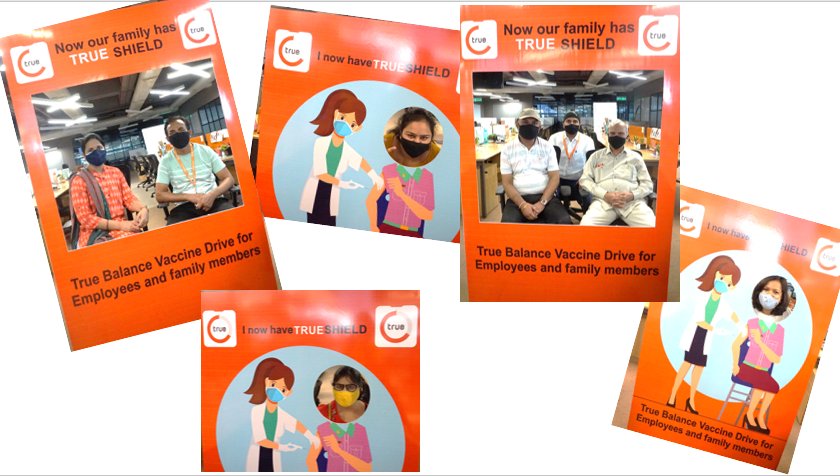 TrueBalance_app's tweet photo. We thank all employees and their family members for their enthusiastic participation in True Balance Vaccinations Drive. We wish all members of True Balance Family health and prosperity. 

#Fintech #COVIDVaccination https://t.co/UYZ4crHAY6