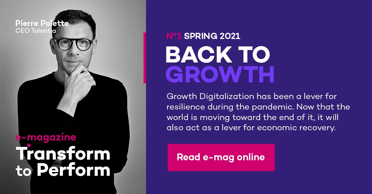 En <a href="/TalentiaSP/">Talentia Software España</a> creemos en el cambio y la #transformación. Por ello, acabamos de lanzar nuestra e-magazine trismestral #TransformToPerform, dirigida a aquellos que buscan el cambio y crecer👉 talentia-software.com/transform-to-p…