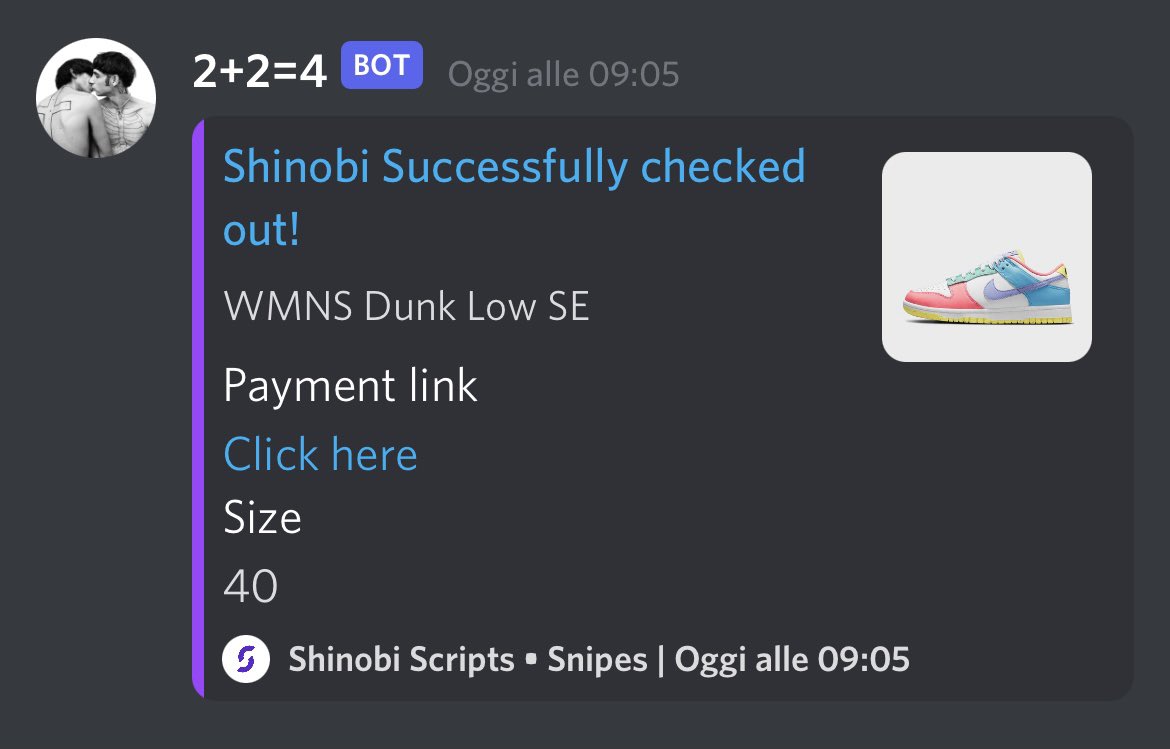 Ayo Snipes, where are you going?
<a href="/checkouters/">checkouters</a> x <a href="/ShinobiScripts/">Shinobi Scripts</a> 🍀🥶