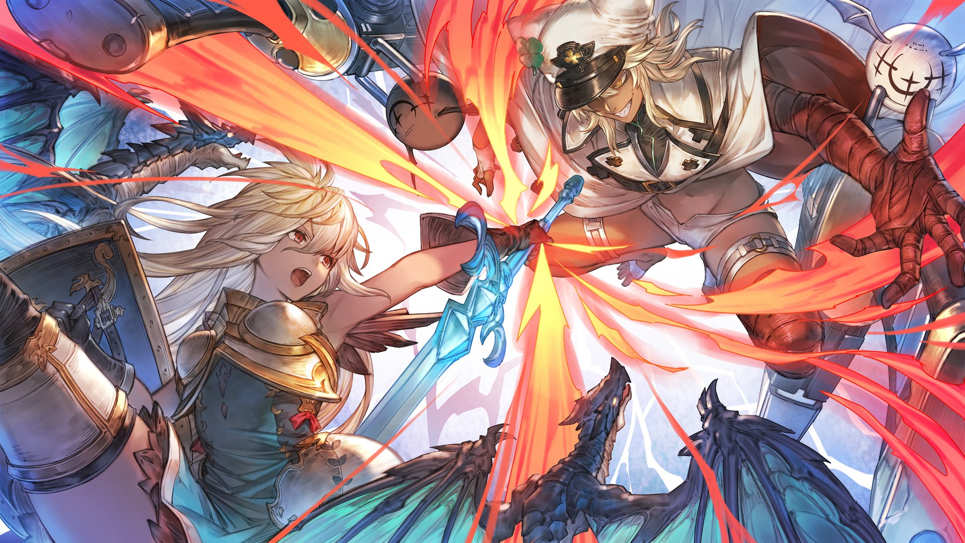 Guilty Gear Official Ggst 発売記念企画 ギルティギア ストライヴ発売まであと14日 本日のカウントダウンイラストを公開 14 Days Until Guilty Gear Strive S Release Here Is The Countdown Illustration For Today Illus Cygames Granblue