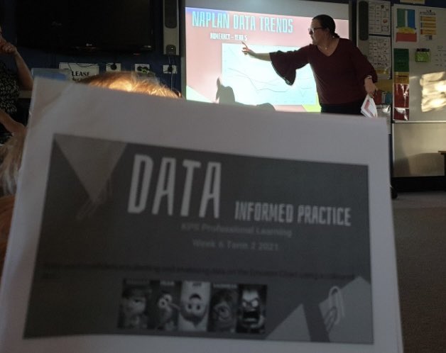 The start of our professional learning around data to inform practice. #SuccessAtKPS <a href="/JohnSelby6/">John Selby</a> <a href="/NSWEducation/">NSW Dept of Education</a>