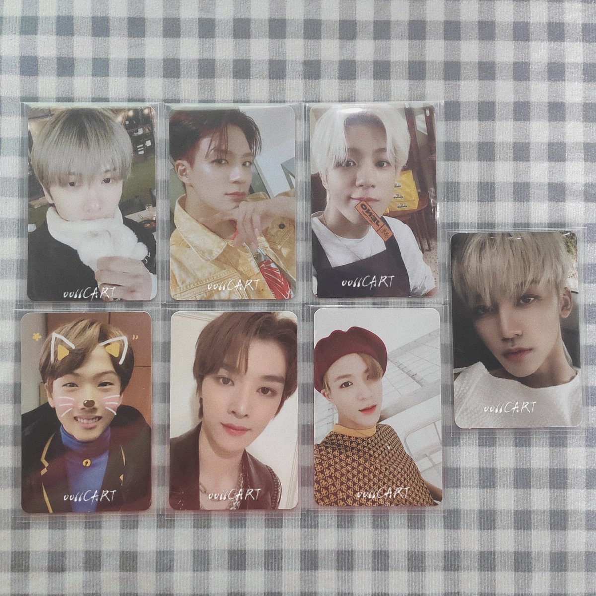 0066CART's tweet photo. wtt lft ph only

have : see 1st pic

want : haechan past kihno / arrival kihno

2:1 - album pcs
1:1 - kihno, ar https://t.co/I2T75tND8d