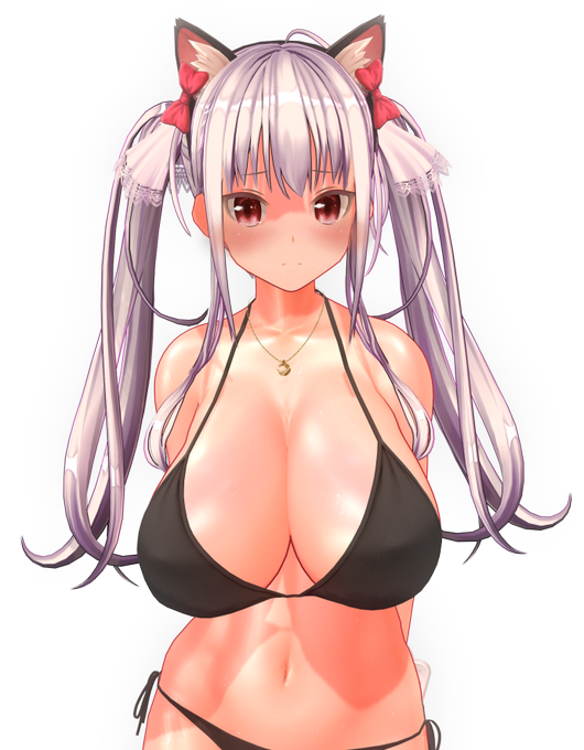 猫耳付けると目の保養効果が上がる(自論 